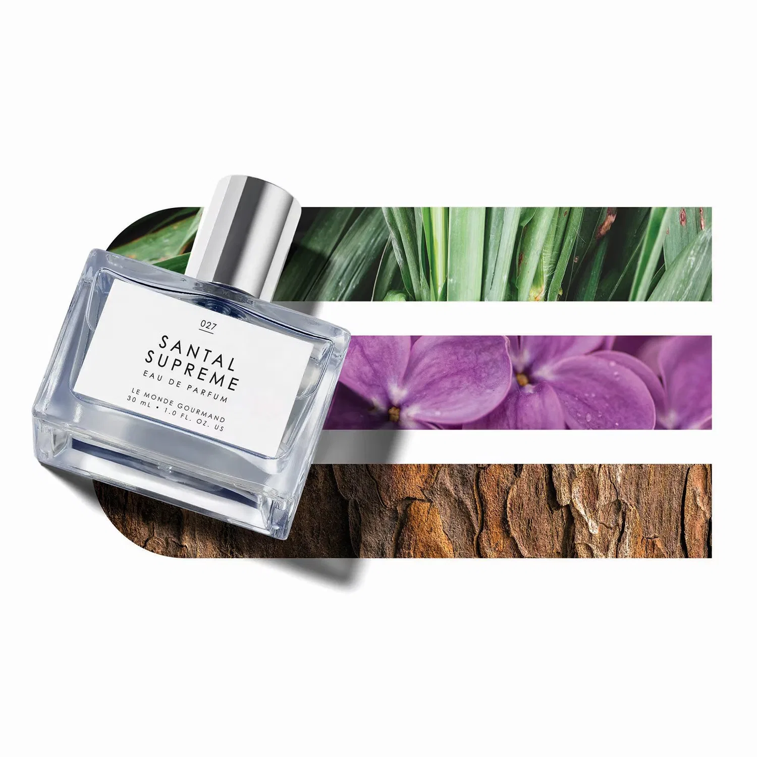 Парфюмерная вода 30 мл с ароматом сандала Santal Supreme Le Monde Gourmand — фото 3