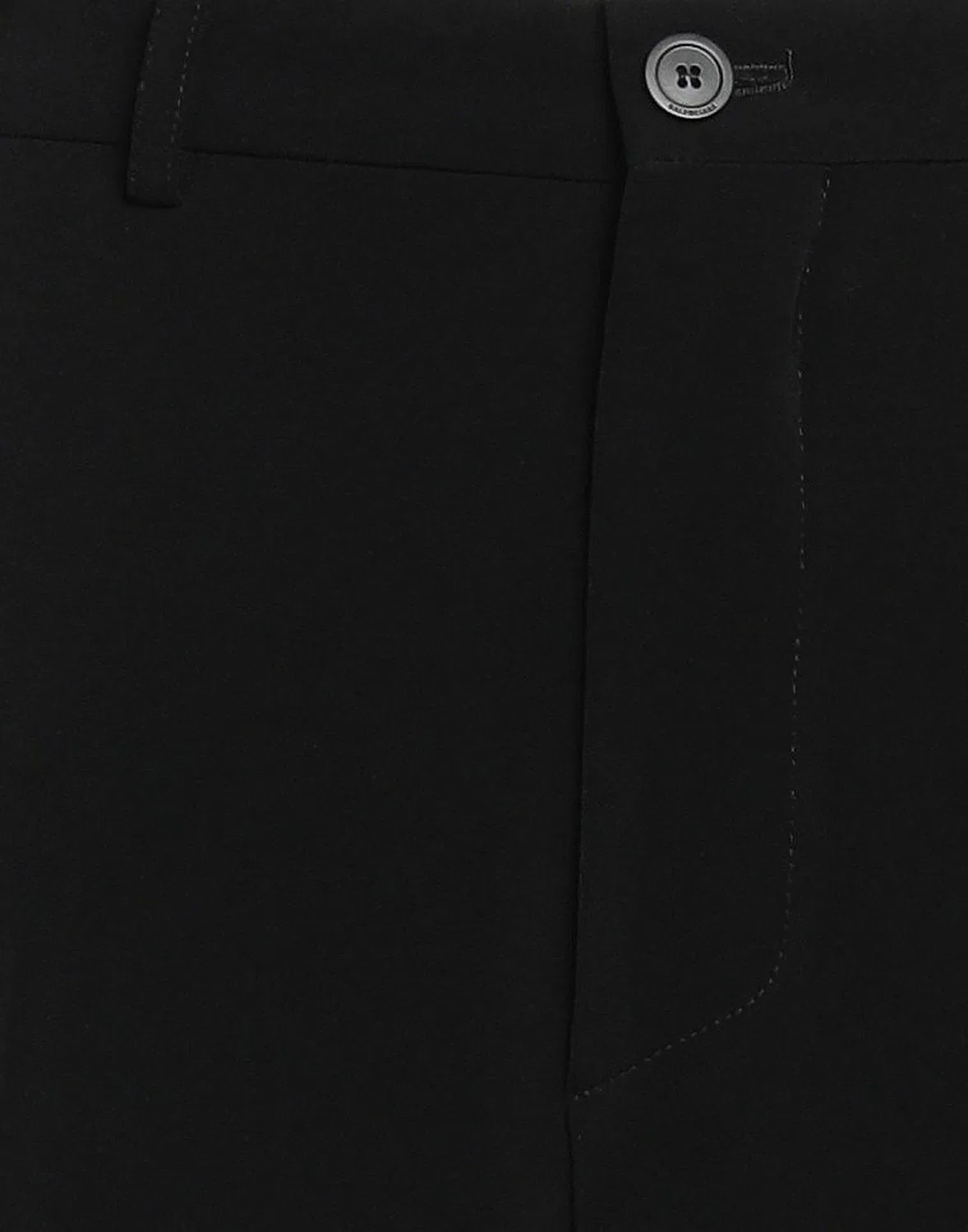Женские джерси брюки с высокой посадкой Black Balenciaga, черный — фото 4