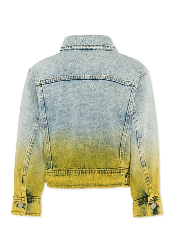 Куртка джинсовая Denim Jacket Molo, синий деним, Yellow — фото 2