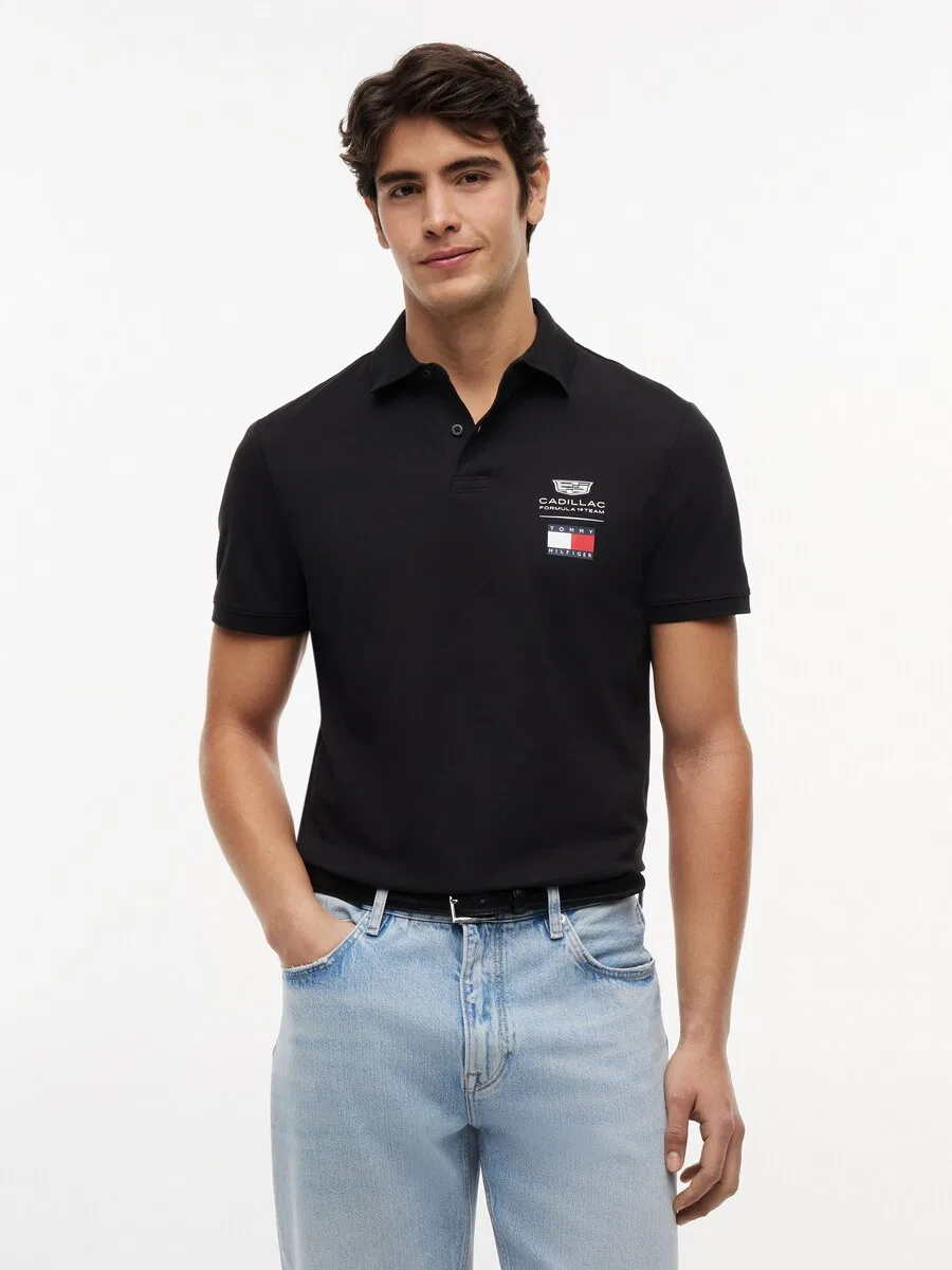 Топ TOMMY HILFIGER черного цвета — фото 2