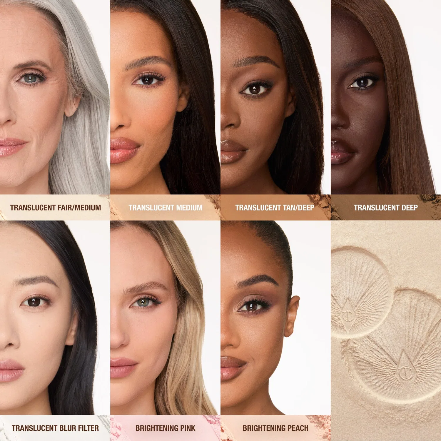 Пудра рассыпчатая матирующая Airbrush Flawless Blur Loose Powder Charlotte Tilbury, Translucent Deep — фото 4