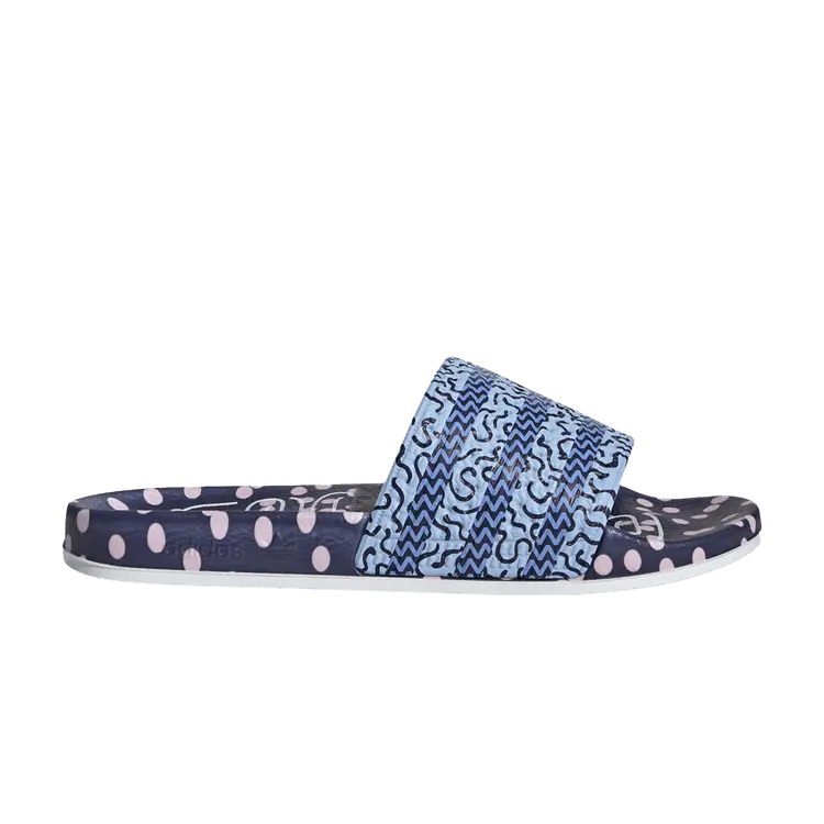 Сандалии adidas Wmns Adilette Slide 'Out Loud', синий