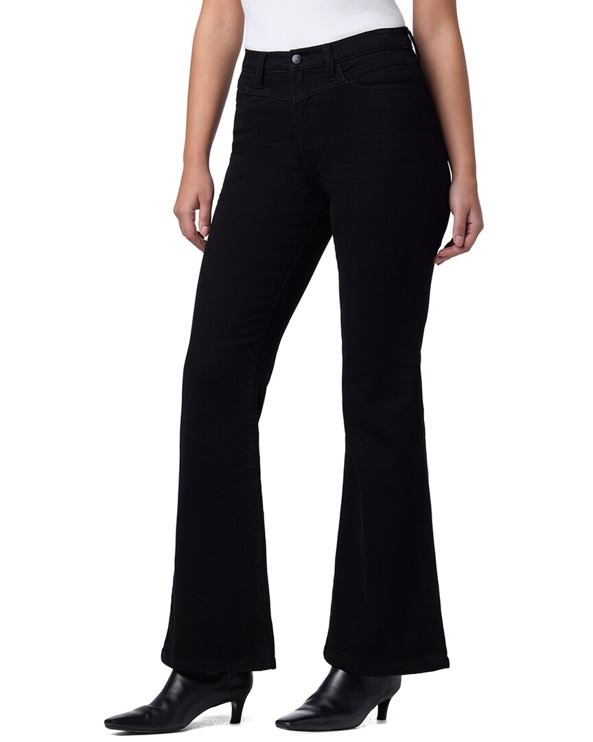

Джинсы JOE'S, черные, с высокой посадкой, расклешенные джинсы JOE'S Jeans