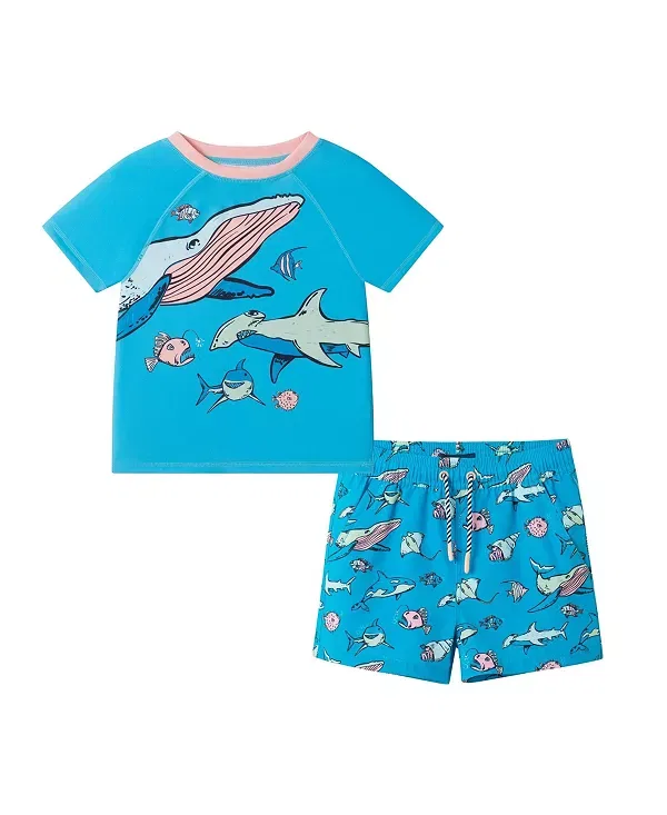 Детский комплект для плавания с коротким рукавом Aqua Deep Sea Andy & Evan, Aqua Deep Sea
