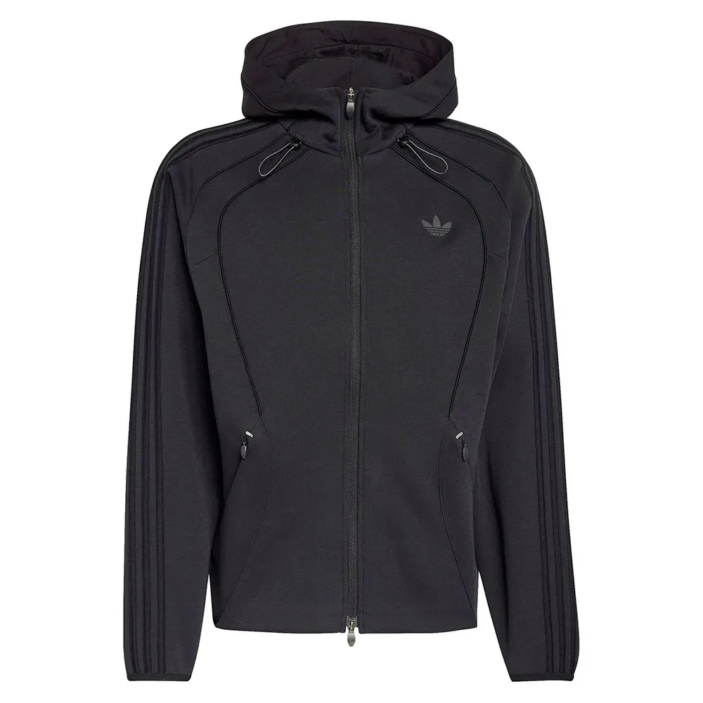 Мужской свитшот на молнии Spacer Teamgeist 26 Cutline Adidas Originals, Black — фото 3