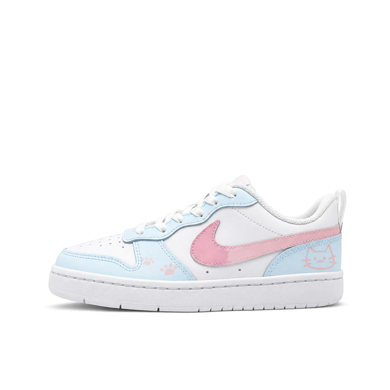 Кеды для скейтбординга Court Borough Kids, Nike, Sky Blue