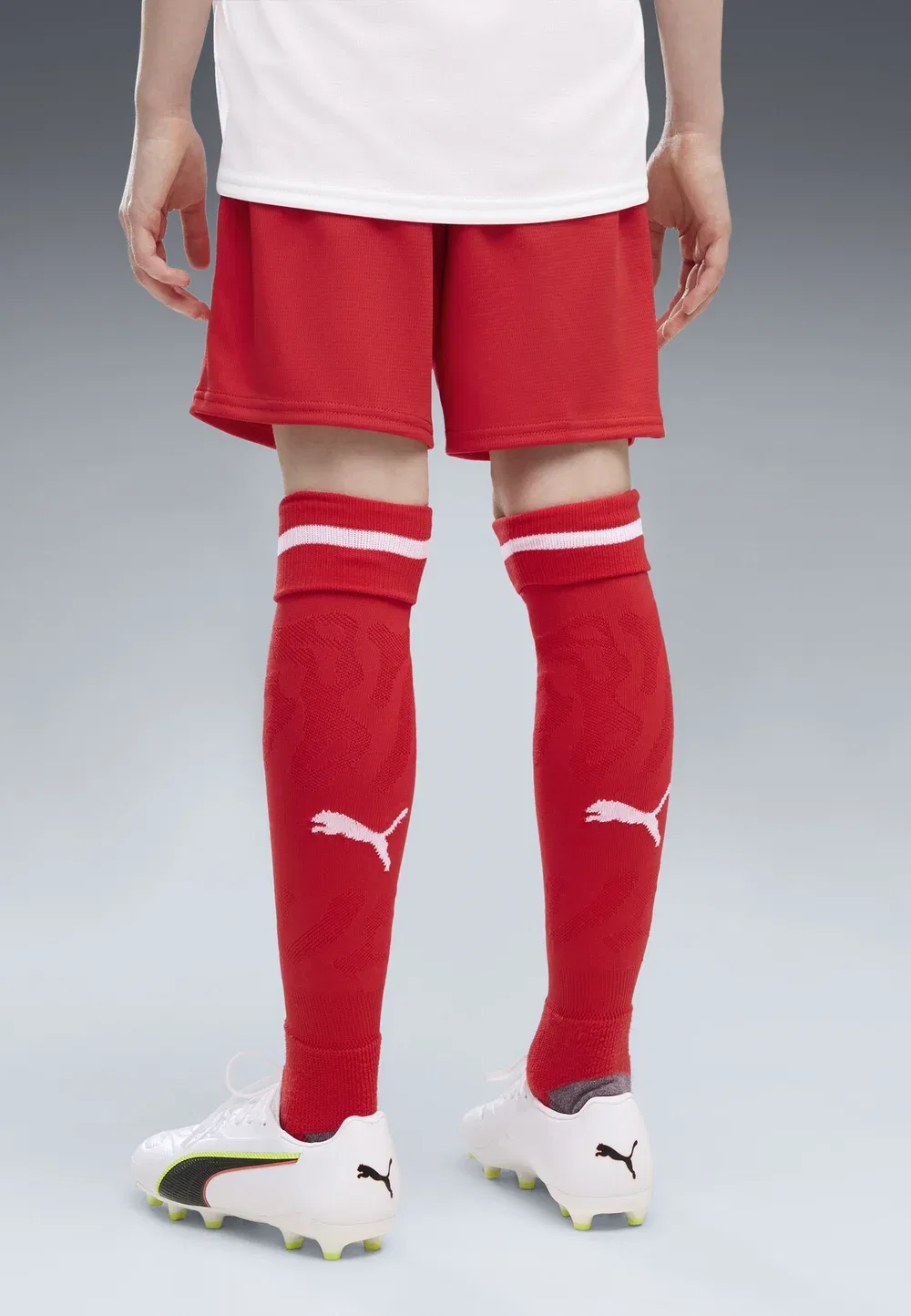 Шорты Rb Leipzig 26/27 унисекс - клубная одежда Puma, For All Time Red- White — фото 3
