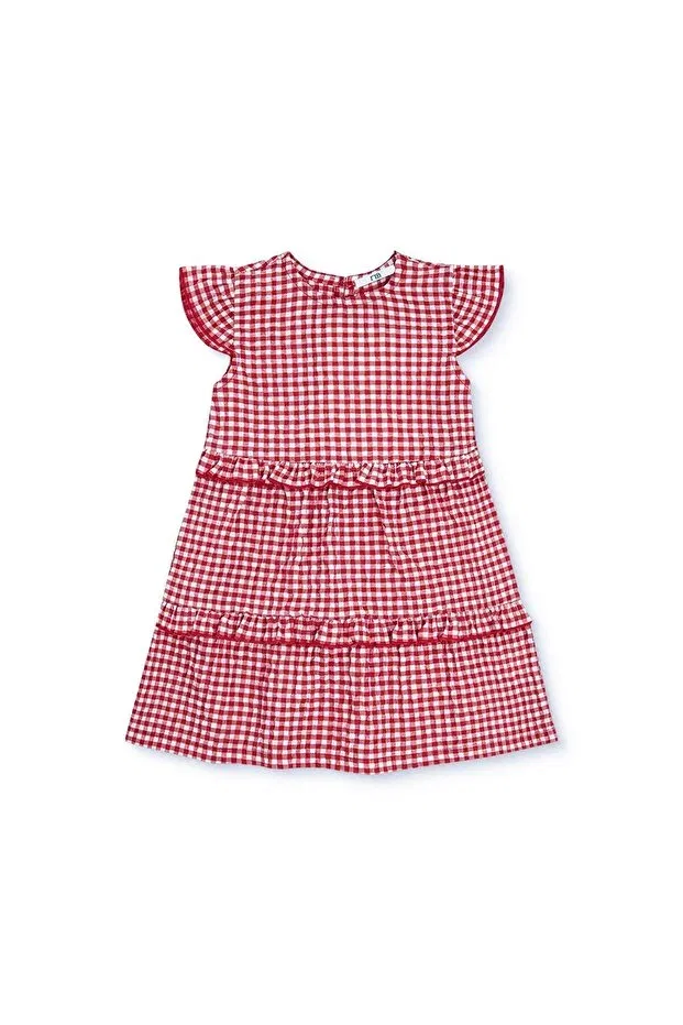 Детское платье для девочек с коротким рукавом Mothercare, Red