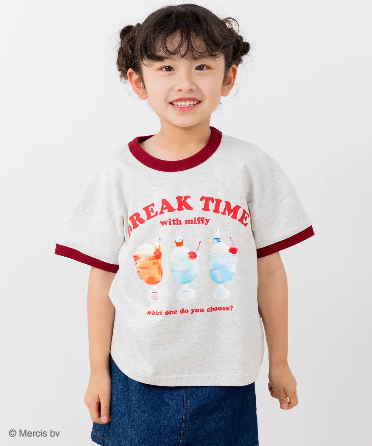 Детская футболка с принтом Miffy Miffy, F