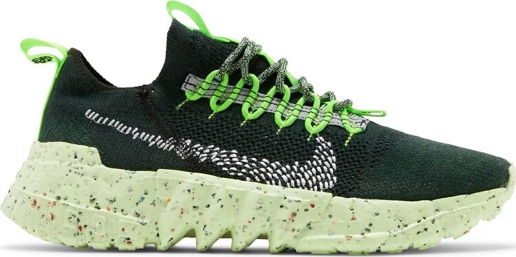 

Кроссовки Nike Space Hippie 01 'Carbon Green', зеленый