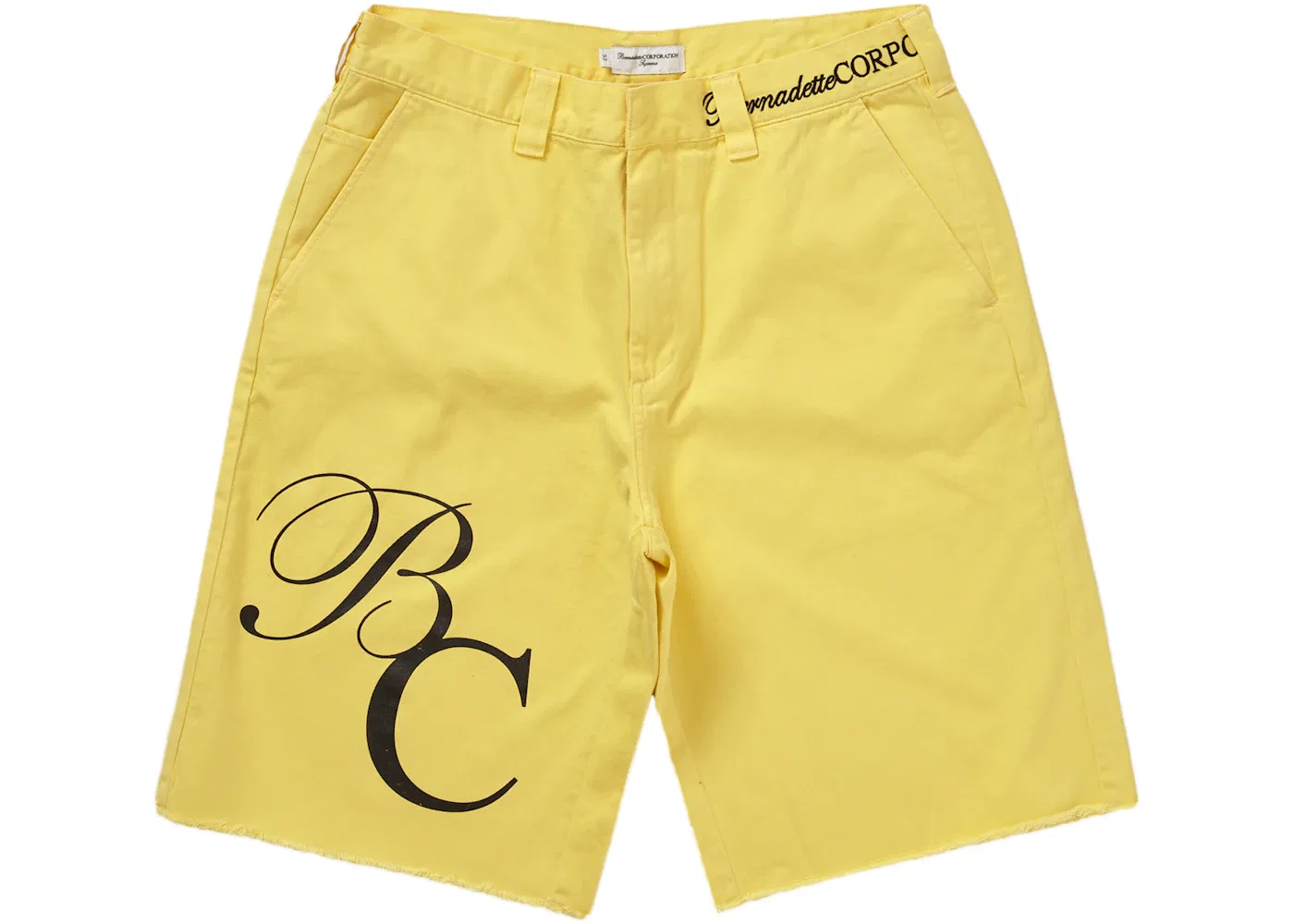 Мужские шорты с принтом Short Supreme, Yellow