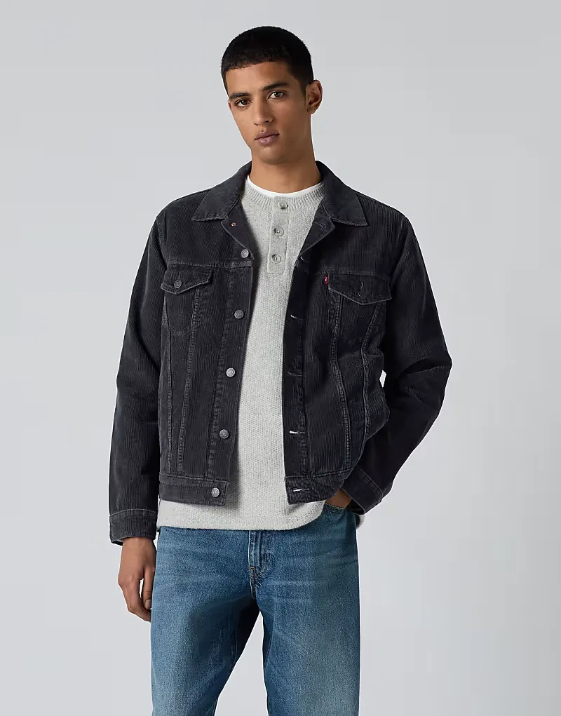 Куртка-тракер кордовая Levi's, черный