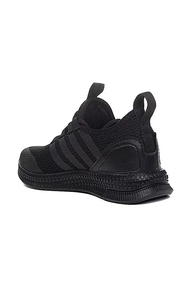 Детские спортивные кроссовки для девочек с сеткой Mesh, Callibron, Black — фото 4