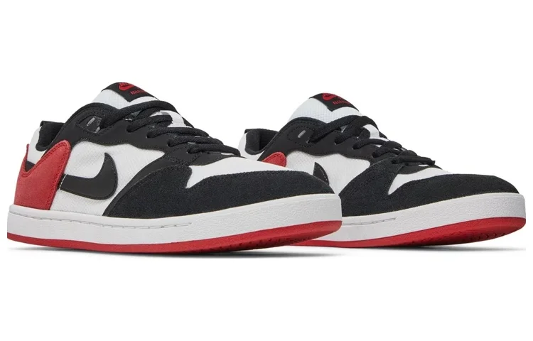 Кроссовки Nike SB Alleyoop, черный/белый/красный — фото 3