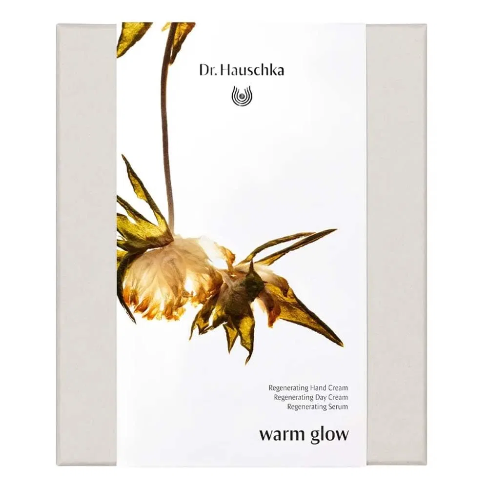 Набор для ухода за зрелой кожей Dr. Hauschka Warm Glow, 40 мл + 12.5 мл + 10 мл
