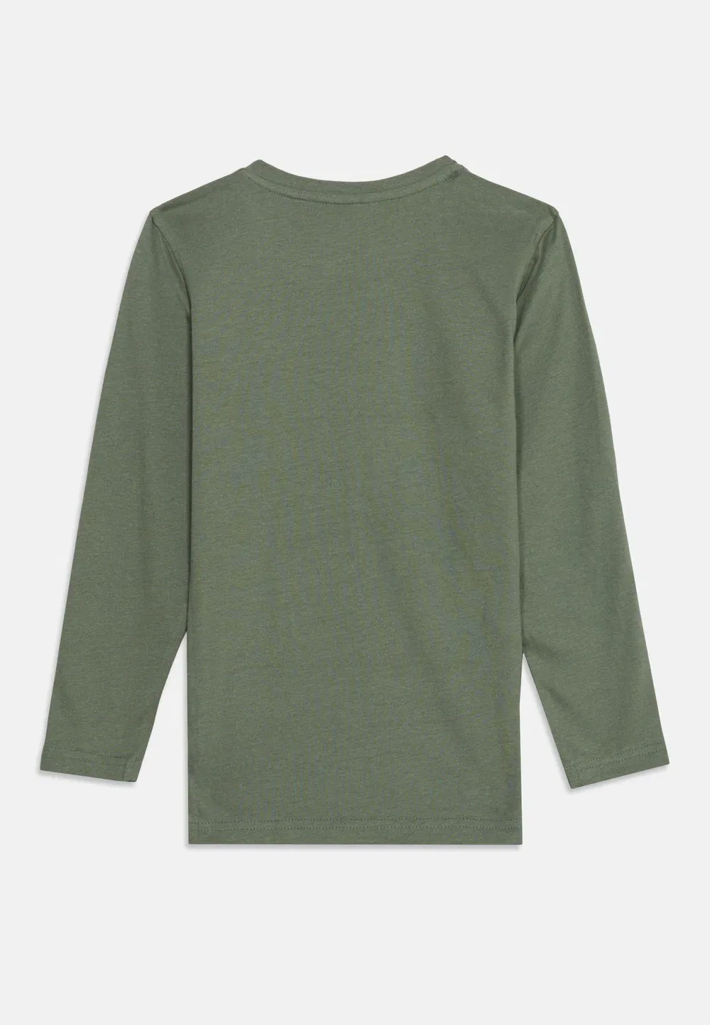Комплект из 3 футболок с длинными рукавами Friboo By Zalando, Dark Green/ Off-White/Mottled Grey — фото 3