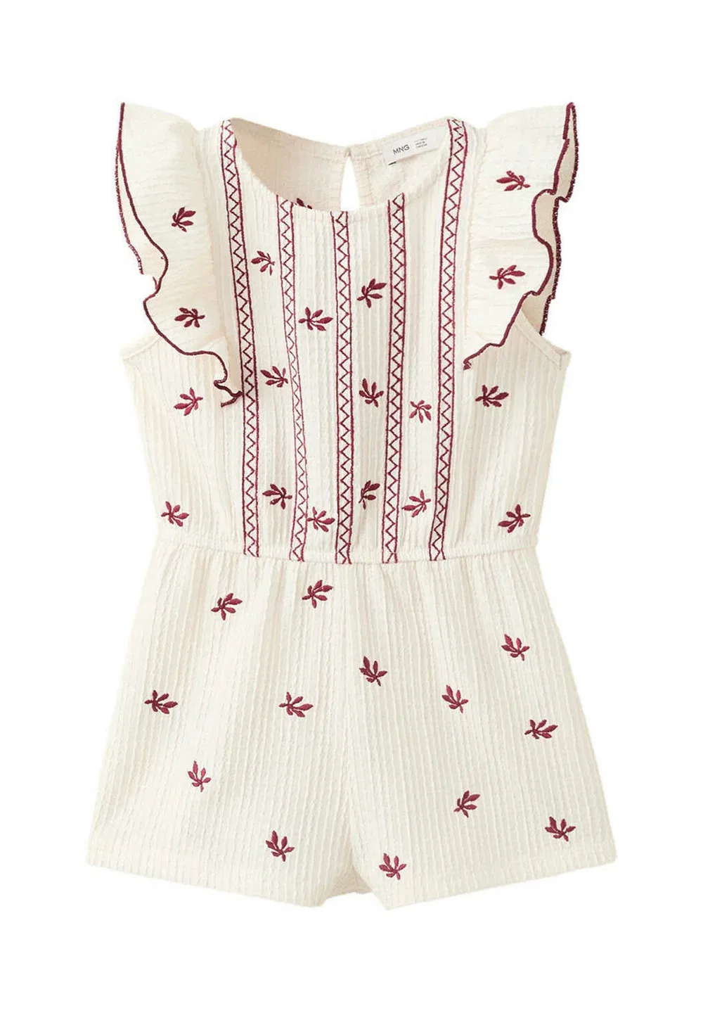 Детский комбинезон Mango Kids, Off White — фото 2