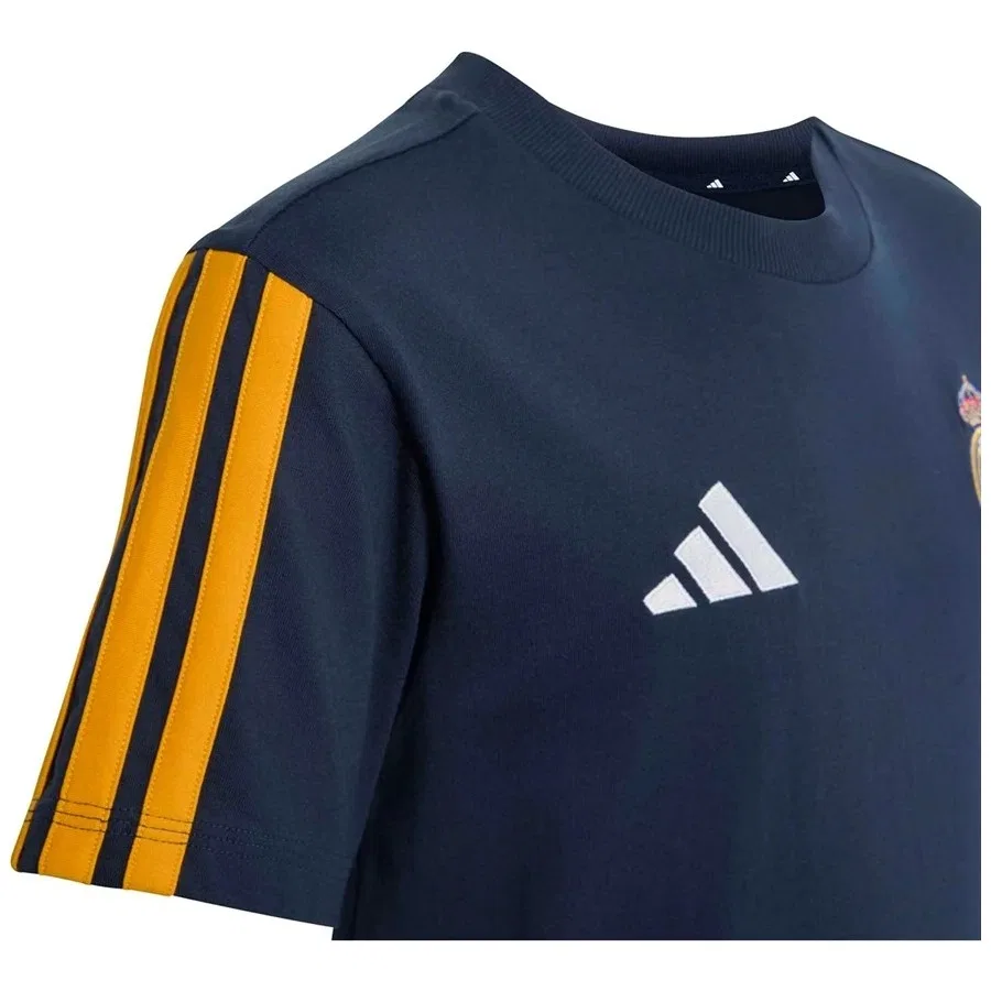 Детская футболка с длинным рукавом Real Kids Tee adidas, Синий — фото 4