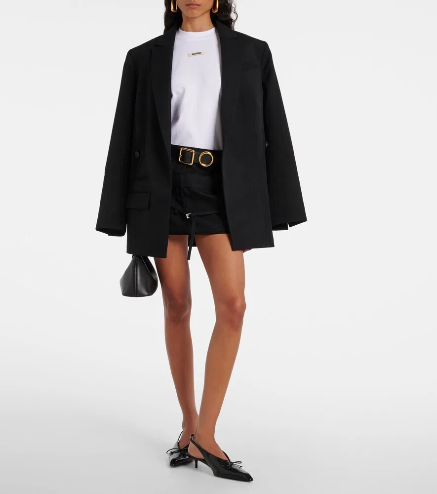 Футболка Le Gros Grain Manches Longues топ Jacquemus, белый — фото 2