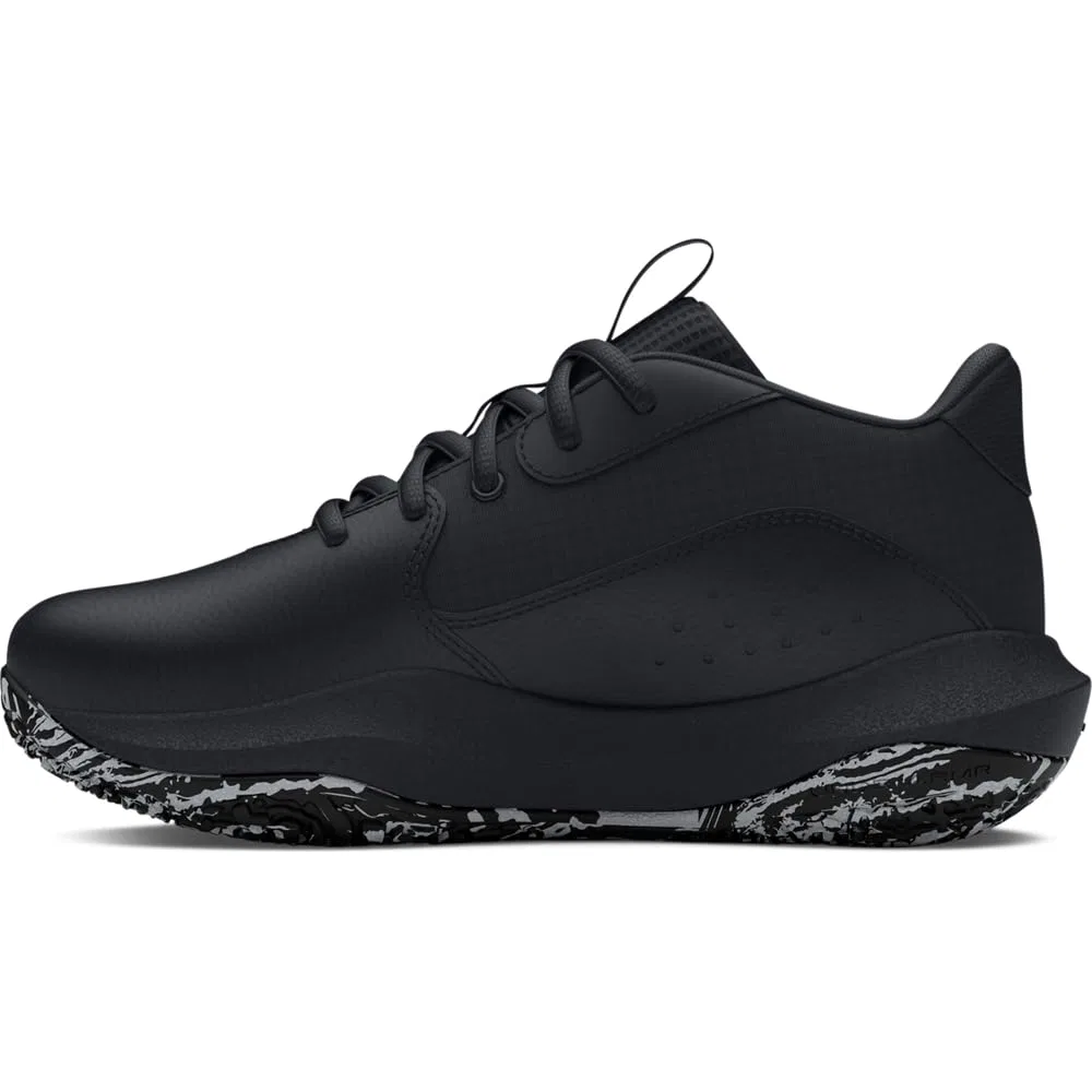 Детские баскетбольные кроссовки для мальчиков с принтом Lockdown 7 Under Armour, Black