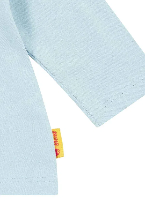 Блуза с пайетками и вышивкой Blouse Steiff, Cashmere Blue, синий — фото 4