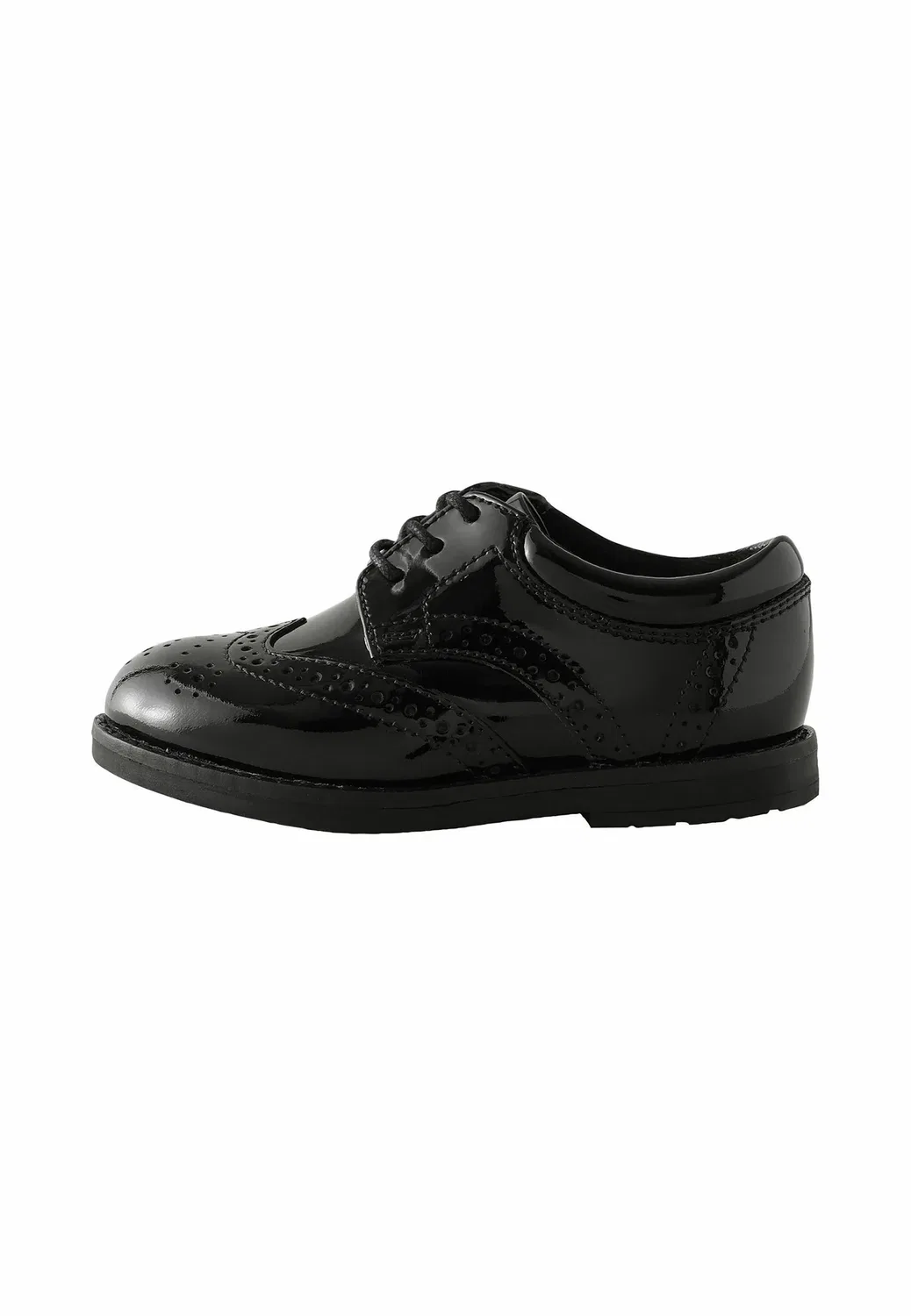 Стандартный крой (f) - туфли-броги на шнуровке (f) - на шнуровке Next, Black Patent