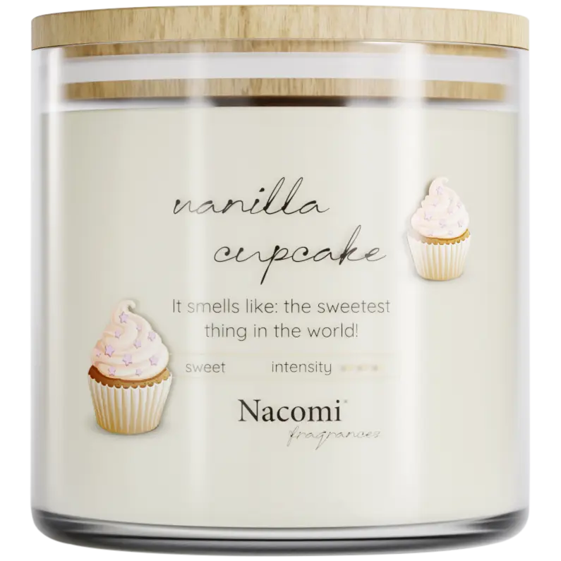 

Nacomi Sweet Vanilla Cupcake ароматическая свеча, 450 г