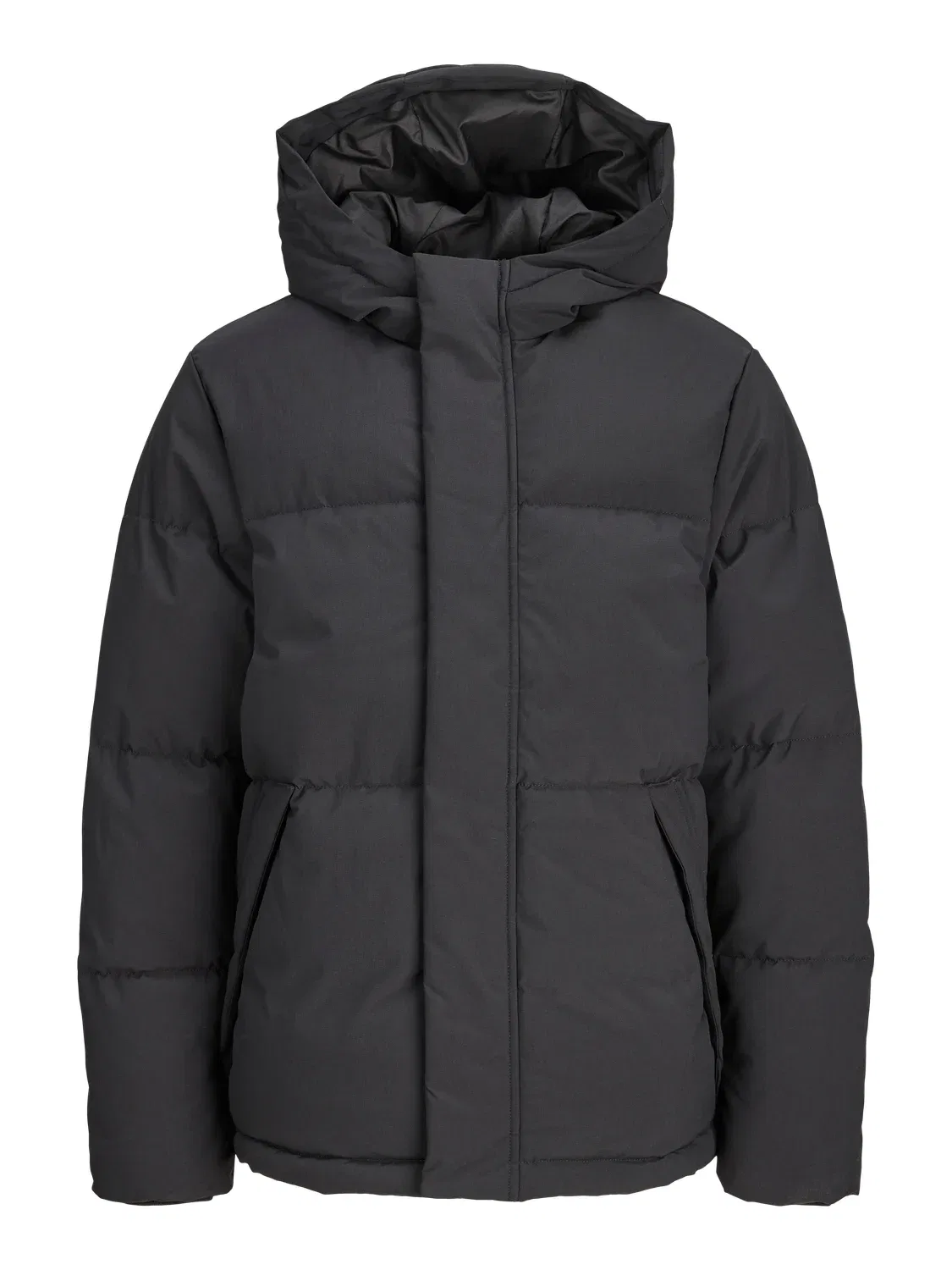 Куртка зимняя пуховик Jjesoho Jack & Jones Junior, черный