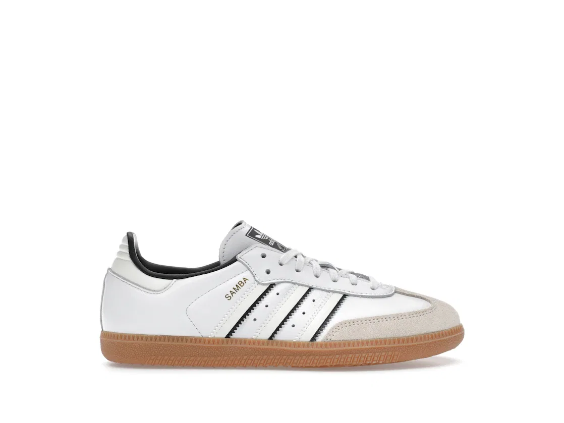 Детские кроссовки Lifestyle с длинным рукавом Adidas Samba OG, Cloud White Off White Core Black