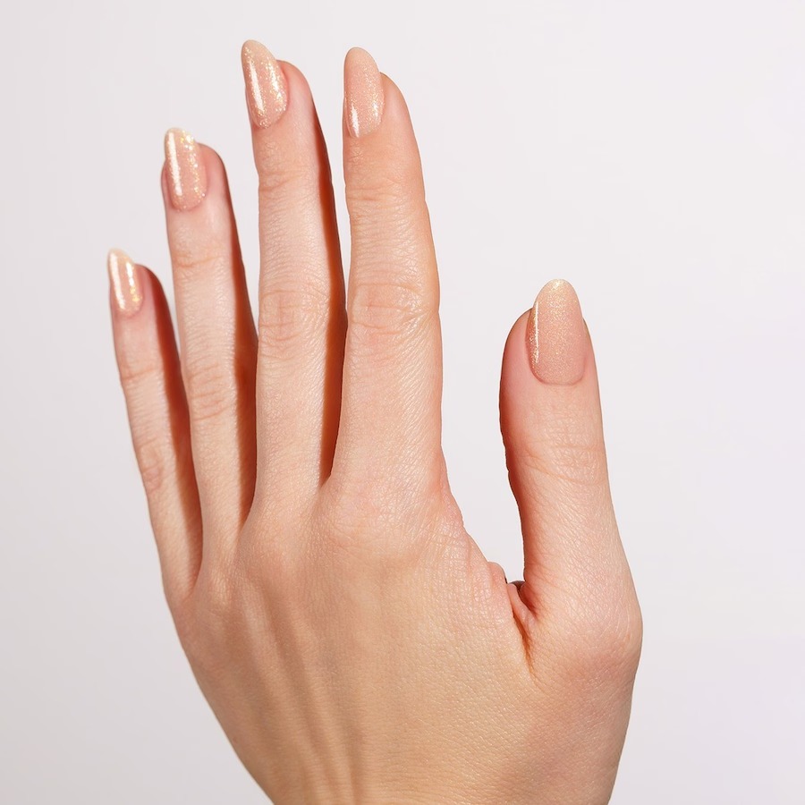 Лак для ногтей Alessandro Striplac UV Color, peach shimmer, 6.5 мл — фото 4