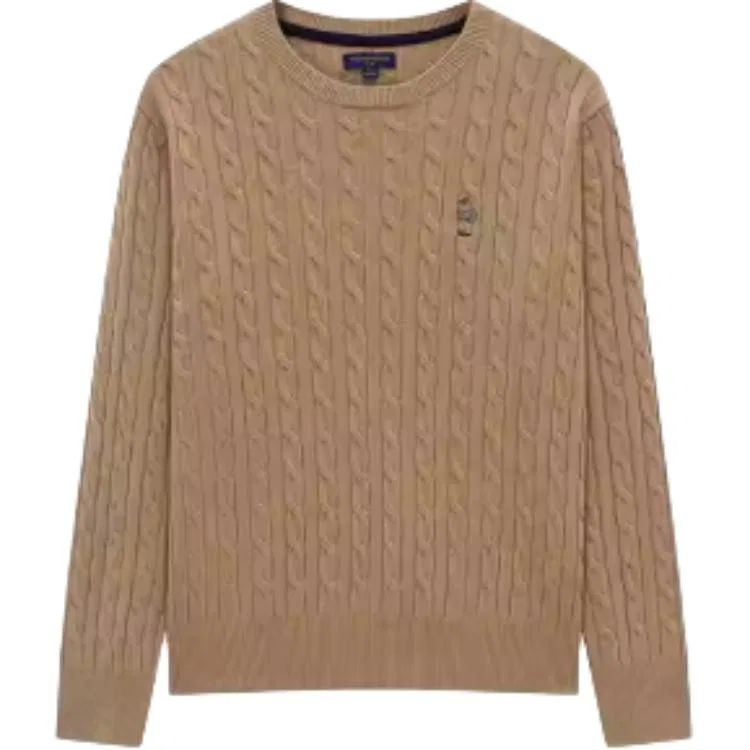 Детский свитер с принтом American Old Money Style Collection Timeless Preppy Style Teenie Weenie Men, Beige