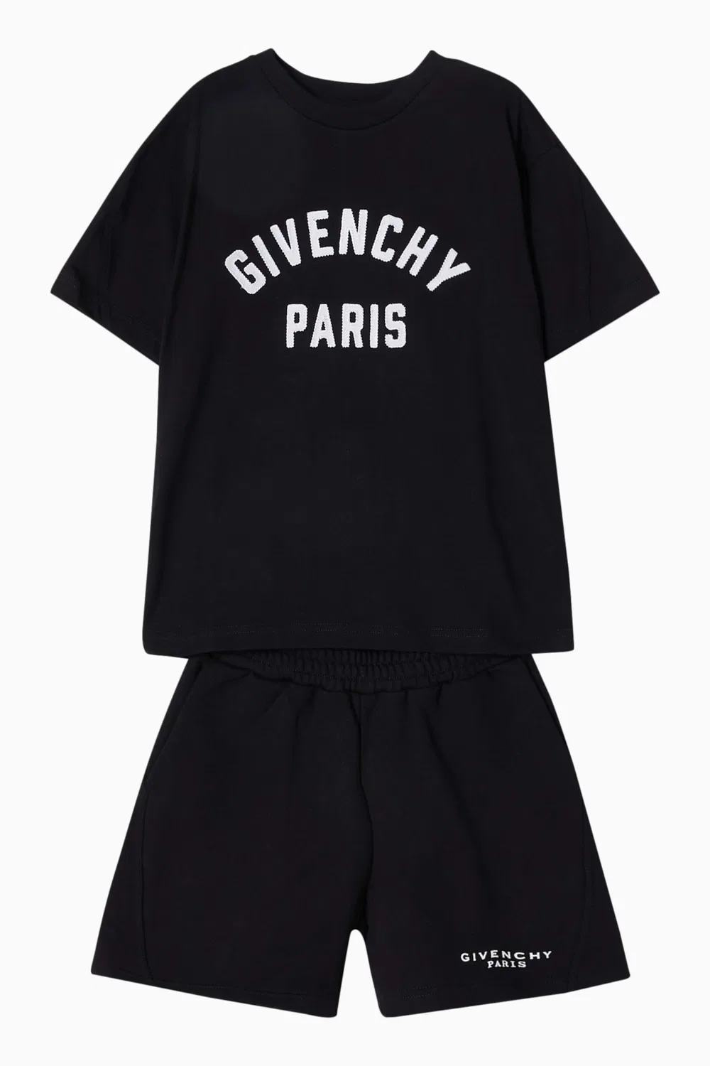 Шорты из футера с логотипом Givenchy, черный — фото 2