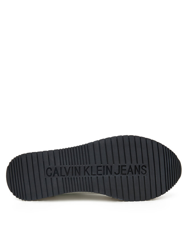 Кроссовки Calvin Klein Jeans Retro Sock Runner Mg YM0YM01152, белый — фото 4