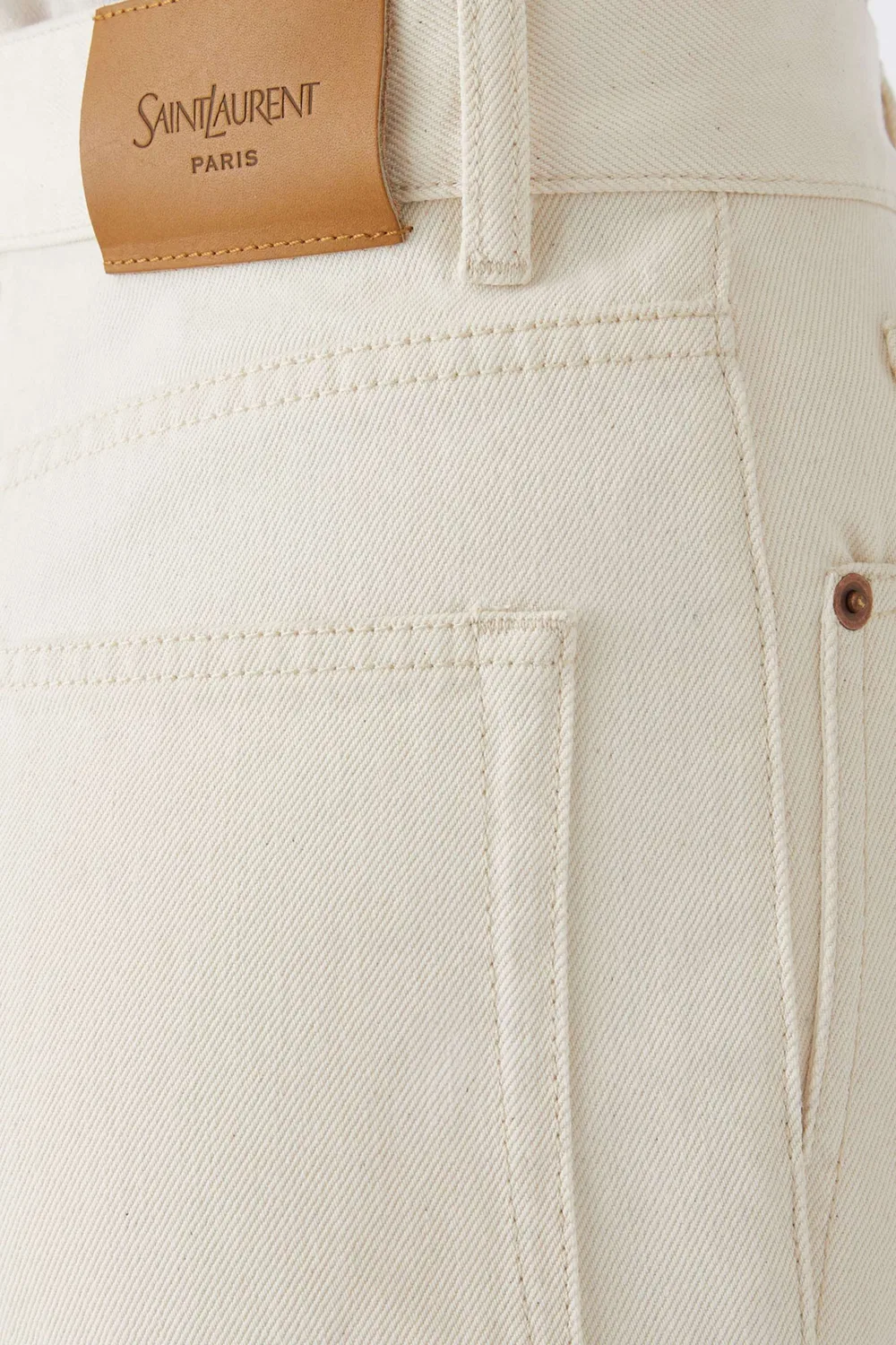 Джинсы расклешенные 70s Flared Jeans SAINT LAURENT — фото 4