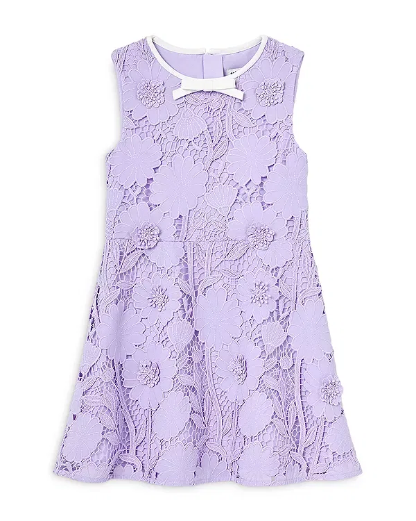 Детское кружевное платье для девочек Girls' lace dress Self-Portrait, Lilac