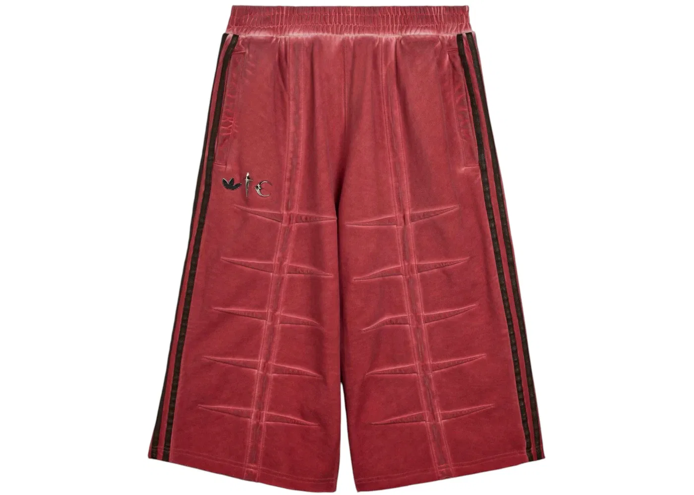 Мужские шорты с принтом Thug Club Jort Adidas, Power Red