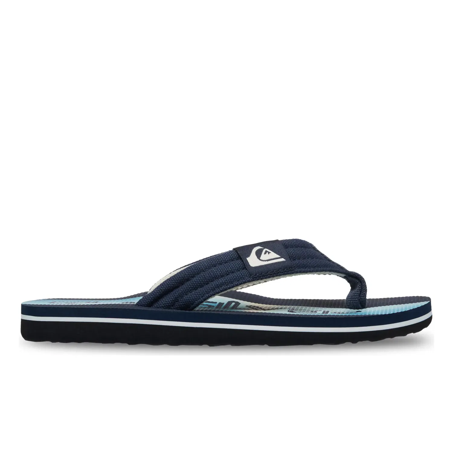 Детские шлепанцы для мальчиков с логотипом Molokai Layback Quiksilver, Azul Oscuro — фото 2