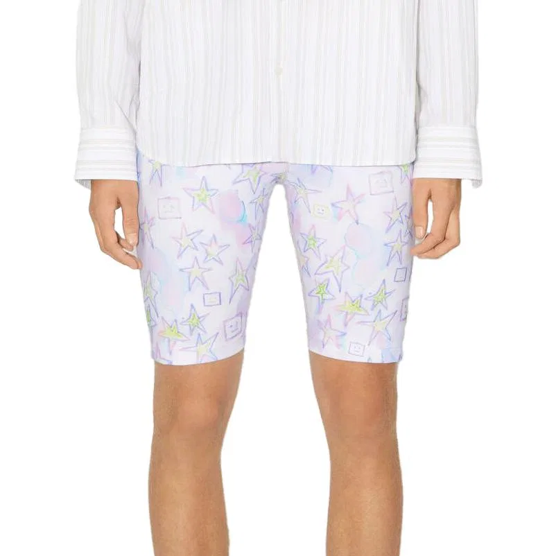 Шорты повседневные FW23 Casual Shorts Acne Studios, Multicolor — фото 3
