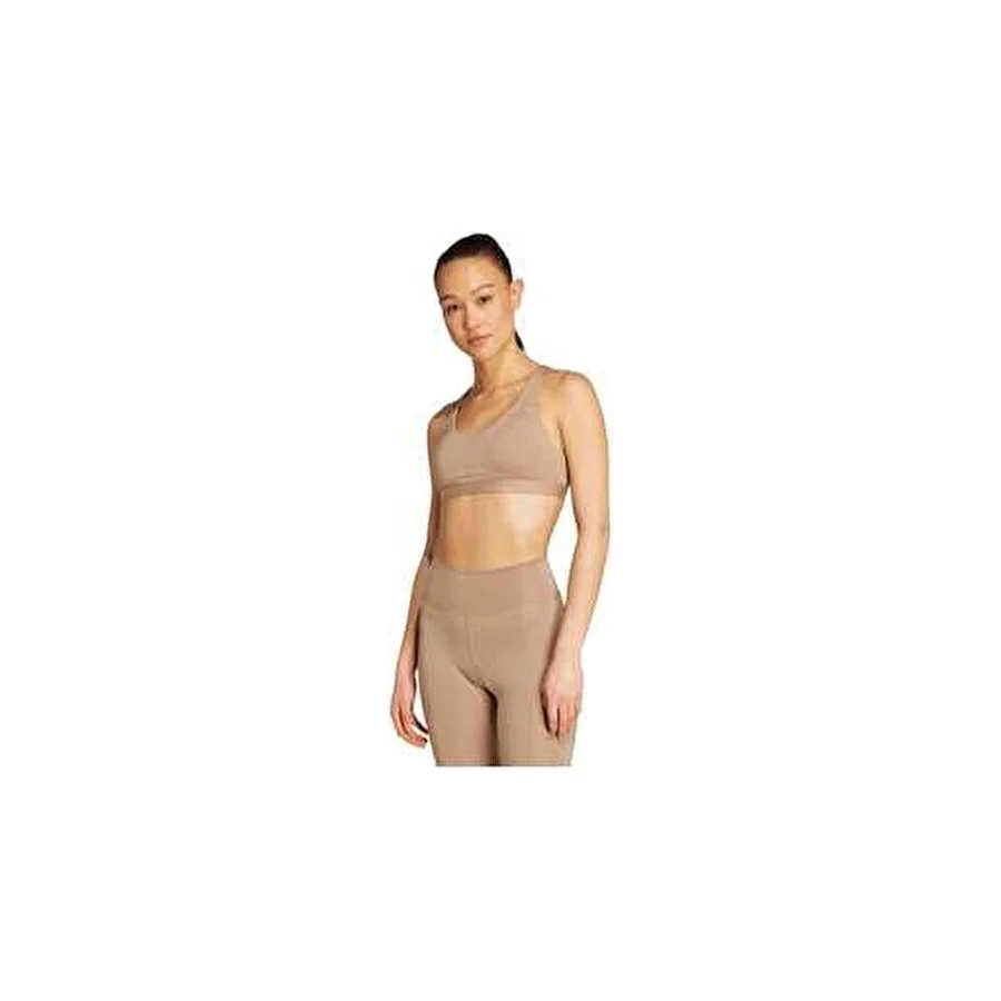 Спортивный бюстгальтер средней поддержки All Me Essentials adidas, Хаки