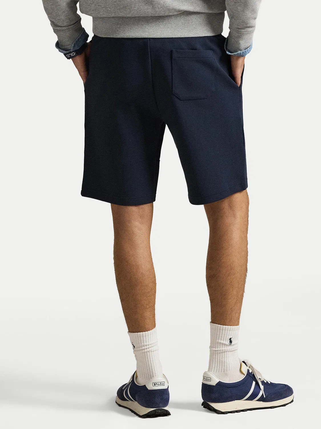Мужские спортивные шорты стандартного кроя Polo Ralph Lauren, темно-синий — фото 3
