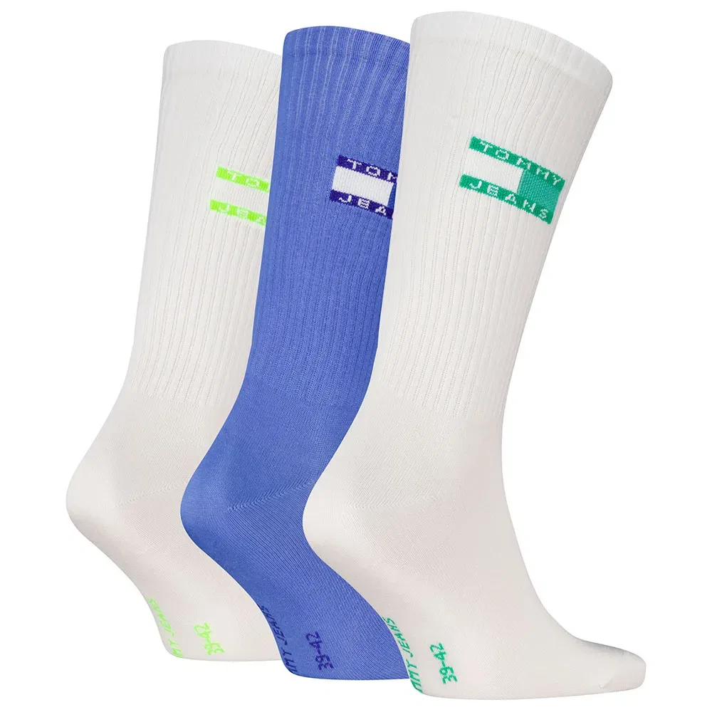 Носки Tommy Hilfiger Giftbox crew socks 3 pairs, белый — фото 2