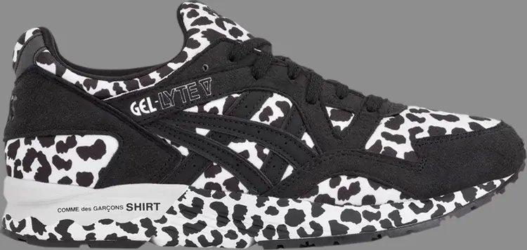 

Кроссовки comme des garçons shirt x gel lyte 5 'black leopard' Asics, черный