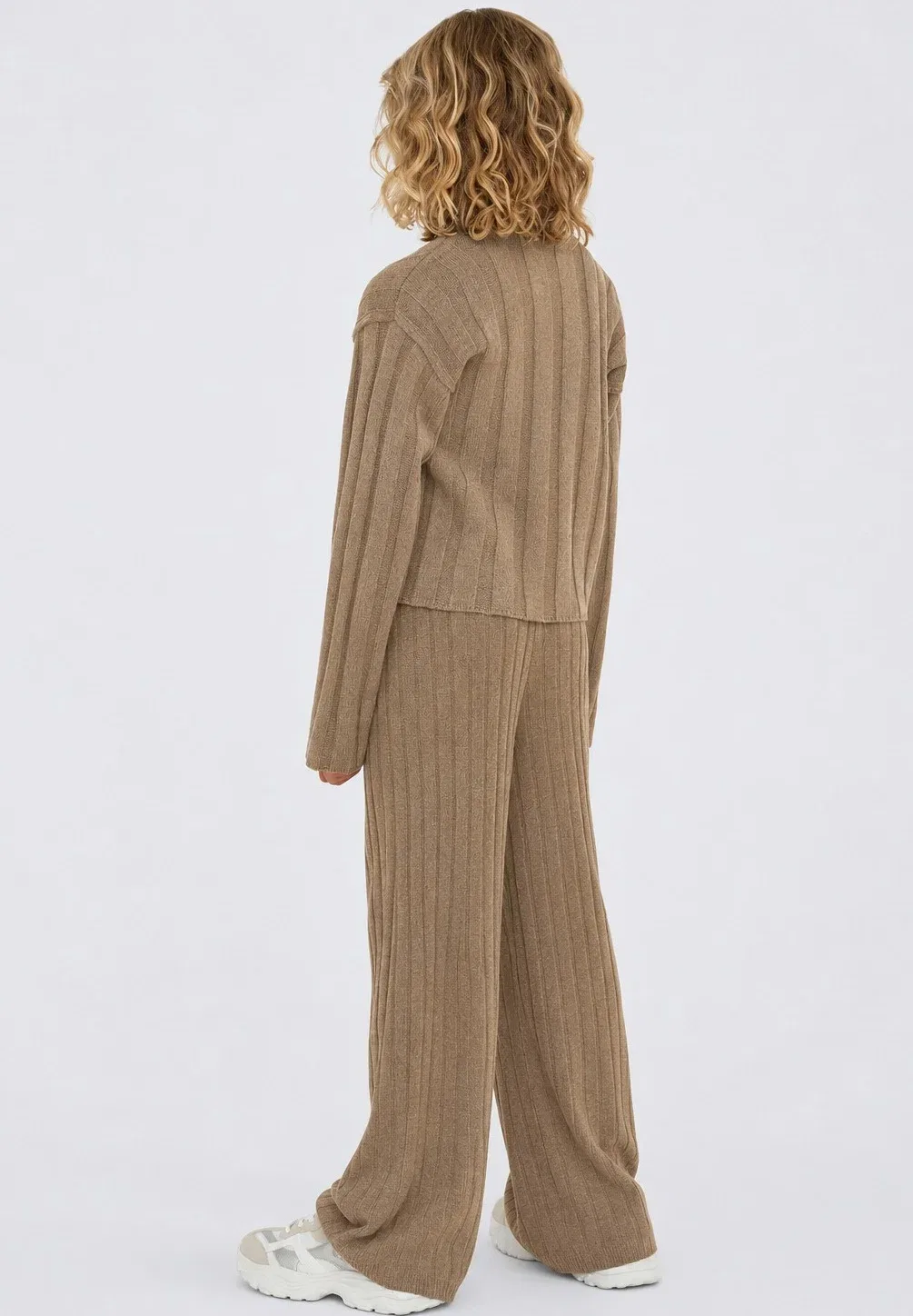 Completo in maglia - jumper Only Girls, Sand — фото 2