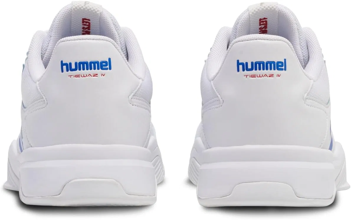 Универсальные спортивные кроссовки Hummel Teiwaz IV для гандбола, взрослый размер, White Blue — фото 2