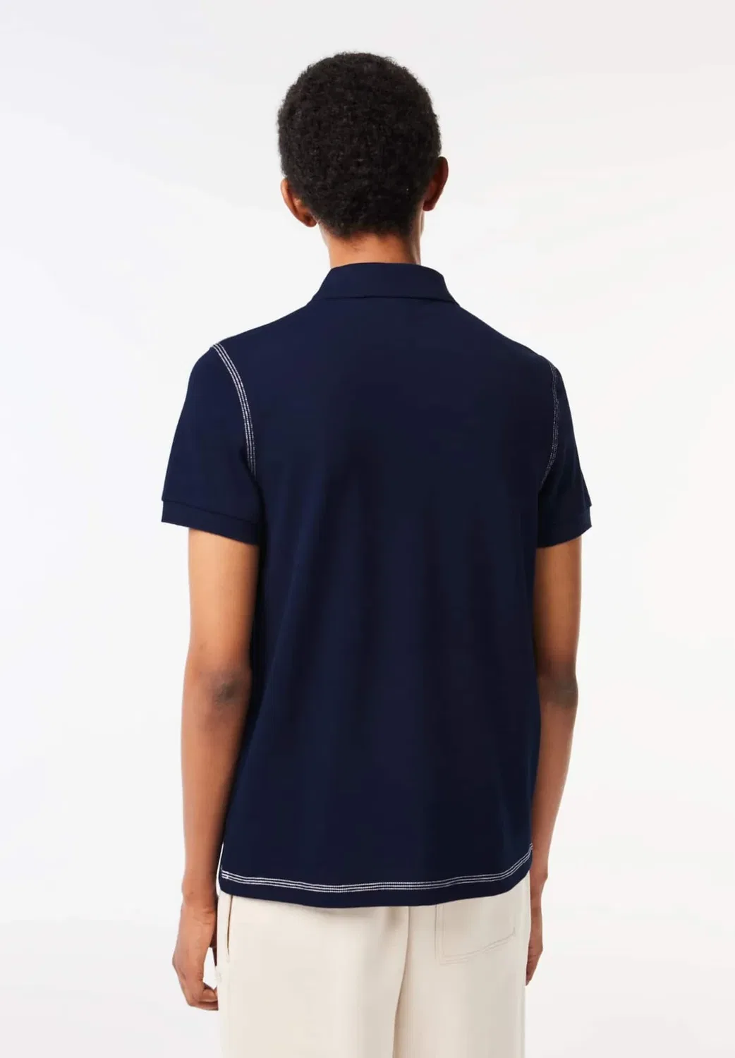 Mc homme - рубашка поло Lacoste, Bleu Marine — фото 3
