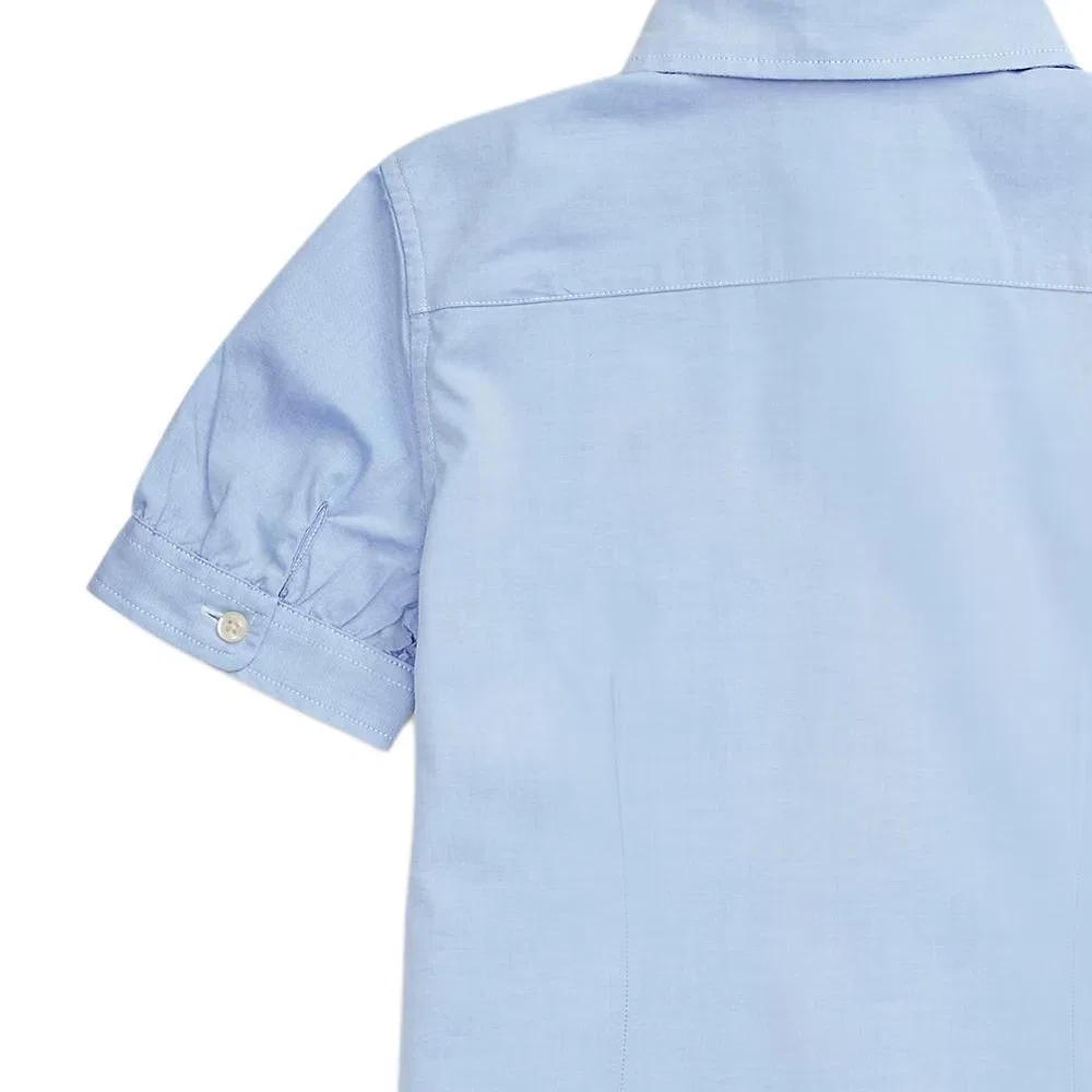 Детская рубашка повседневная Polo Ralph Lauren, Blue — фото 4
