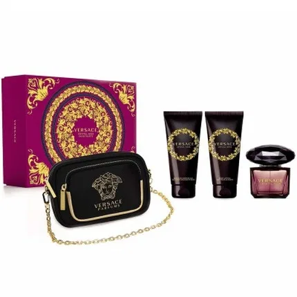 Парфюмерный набор Versace Crystal Noir, 90 мл
