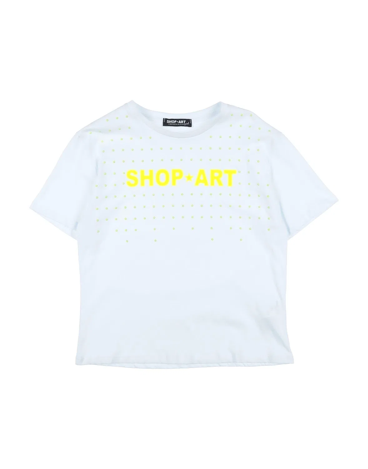 Детская футболка с принтом Shopart, белый