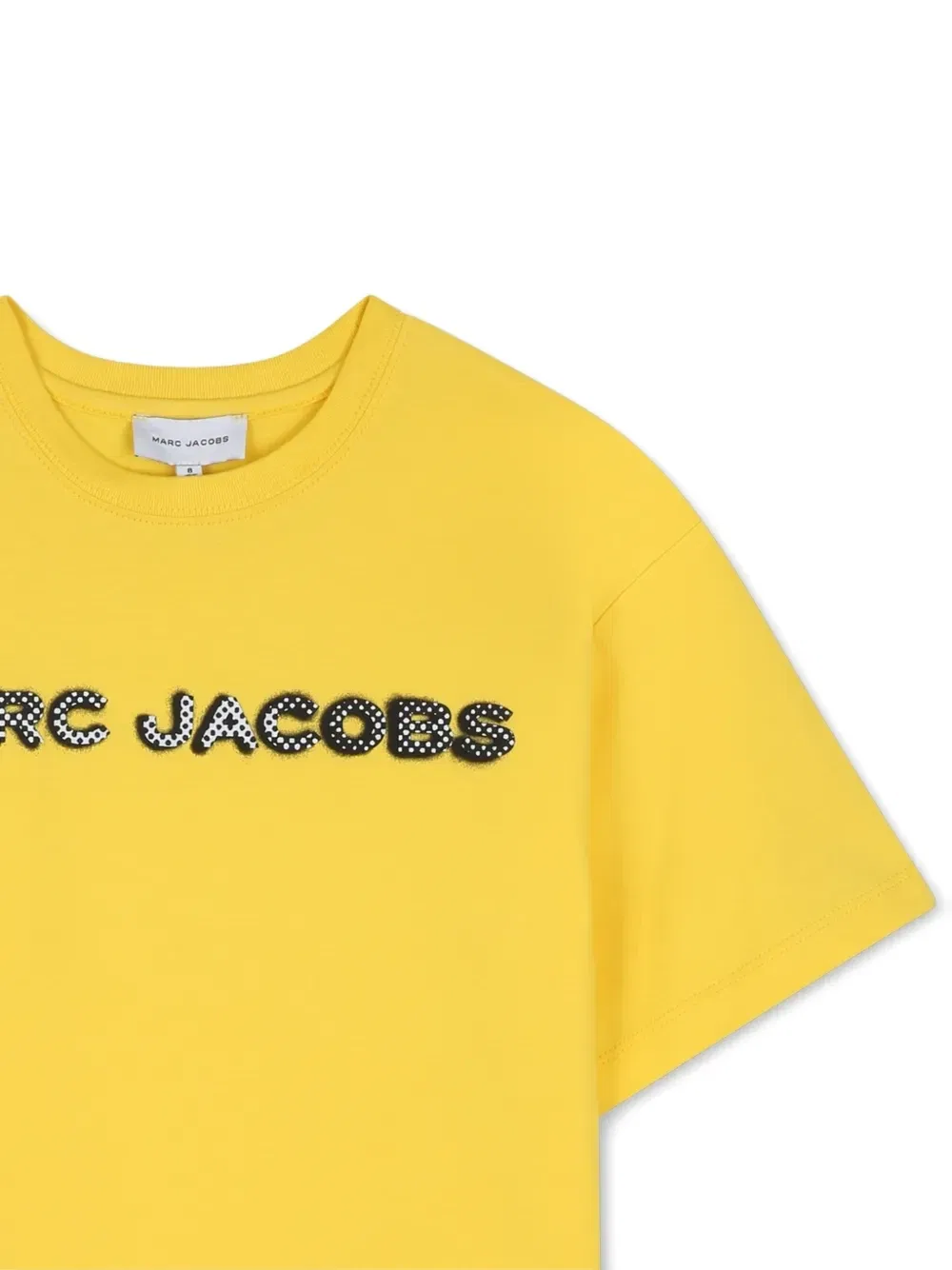 Футболка с логотипом Marc Jacobs Kids, желтый — фото 3