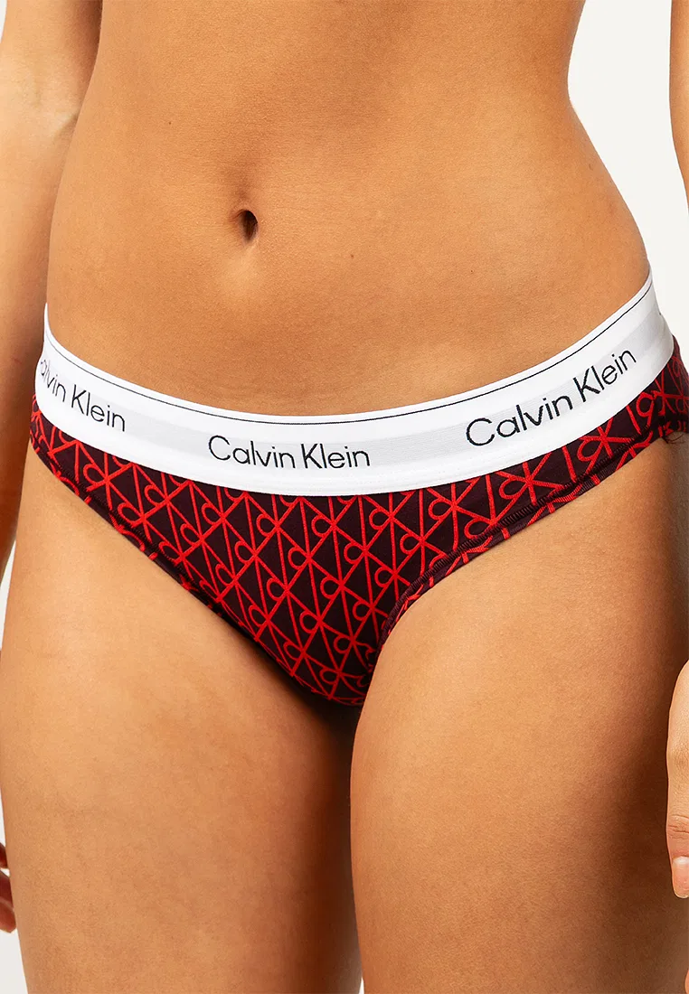 Трусы бикини, хлопок и модал, Calvin Klein — фото 3